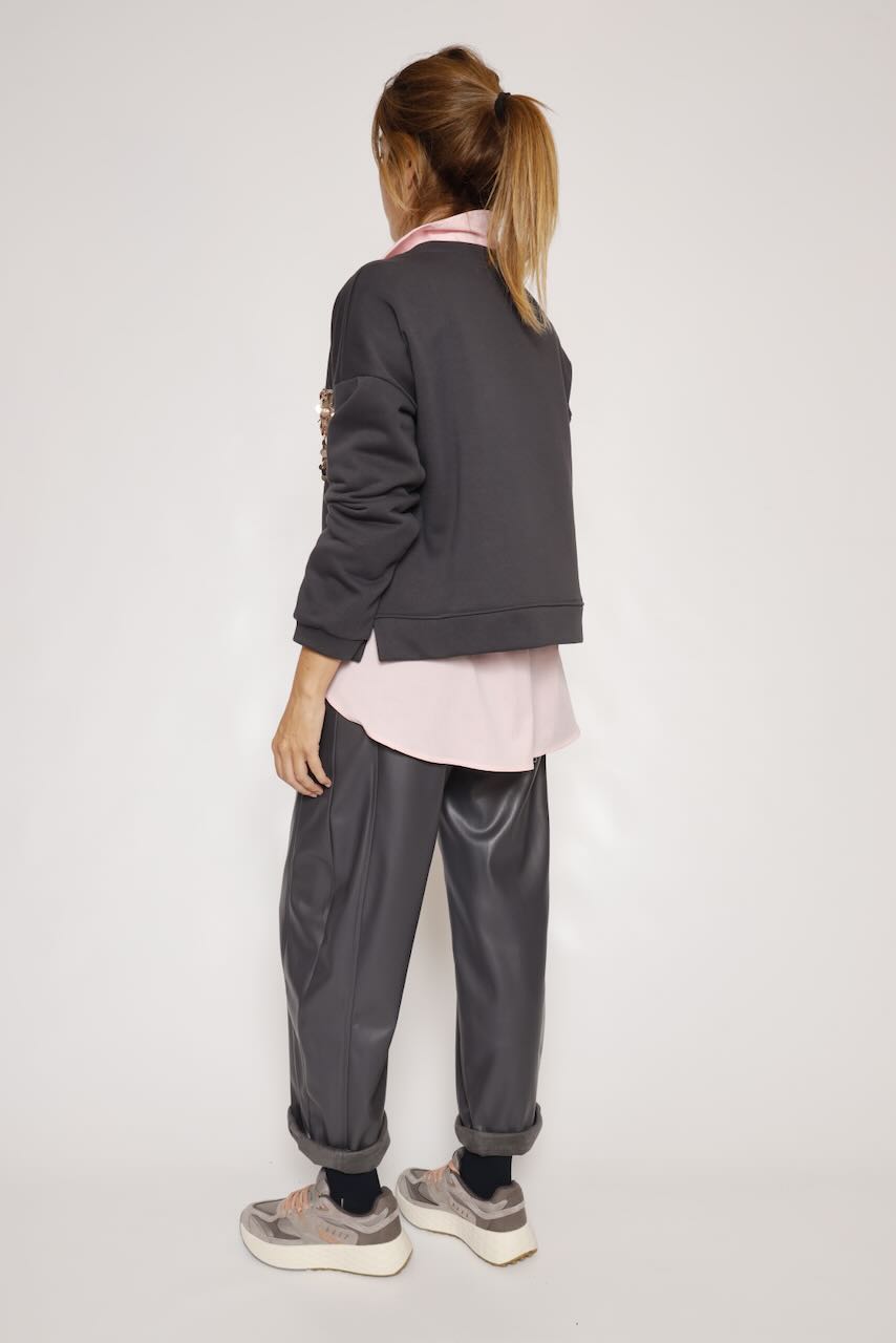 SUDADERA ANTRACITA 12327