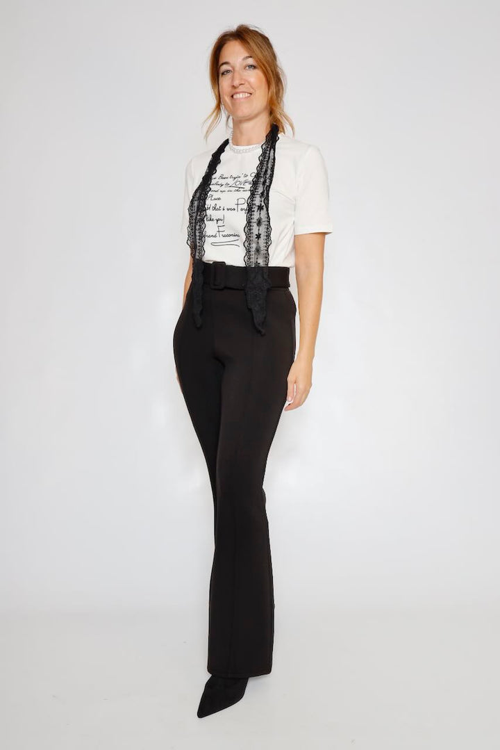 CAMISETA COLLAR LATTE WT3015J401N5