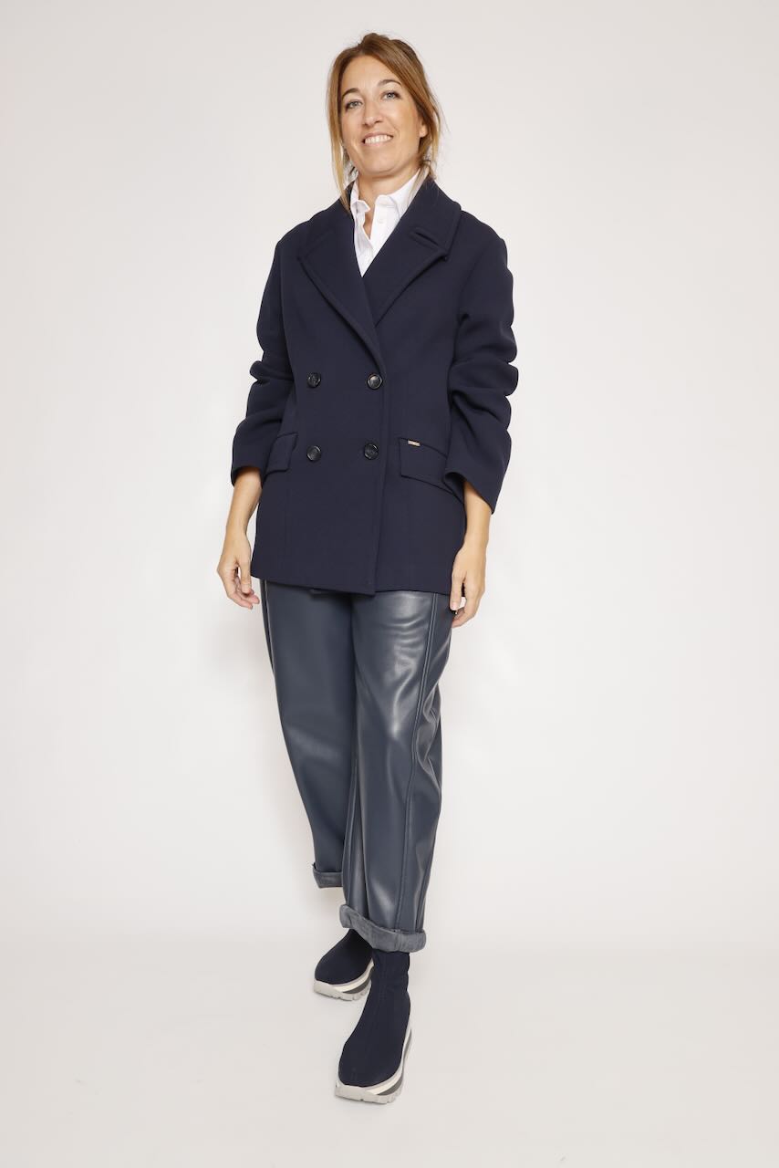 PANTALÓN ECOPIEL MARINO PP431T10