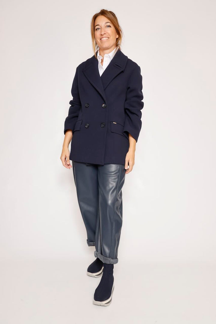 PANTALÓN ECOPIEL MARINO PP431T10