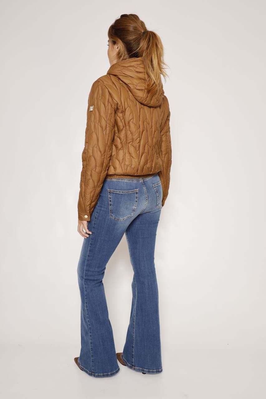 CHAQUETA ACOLCHADA CAMEL WC3001O42301