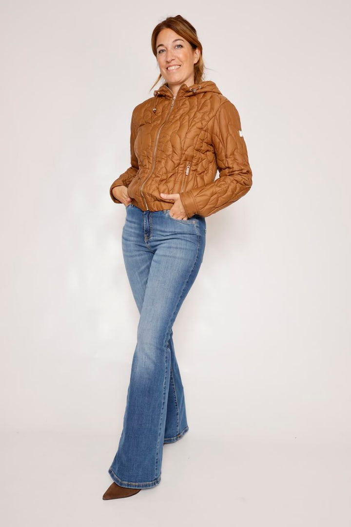 CHAQUETA ACOLCHADA CAMEL WC3001O42301