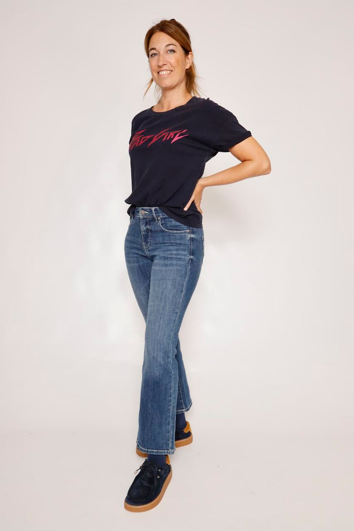 VAQUERO BOOTCUT 7/8 AZUL NORMA S-SDM