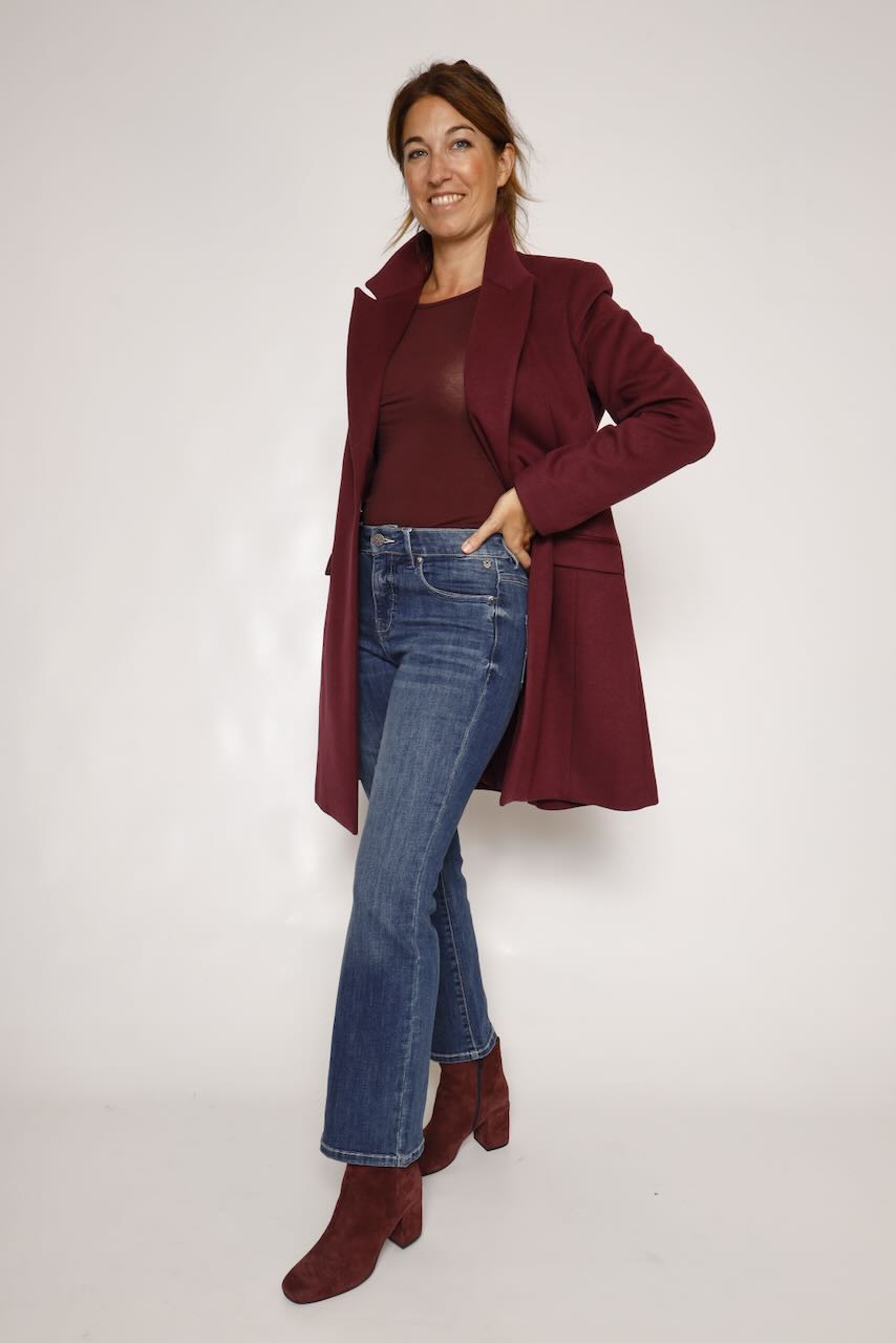 VAQUERO BOOTCUT 7/8 AZUL NORMA S-SDM