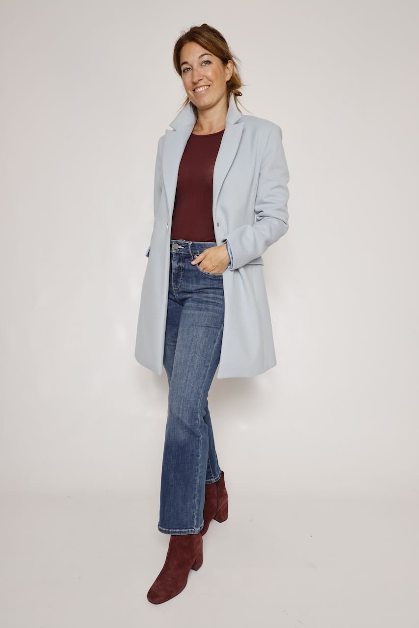 VAQUERO BOOTCUT 7/8 AZUL NORMA S-SDM