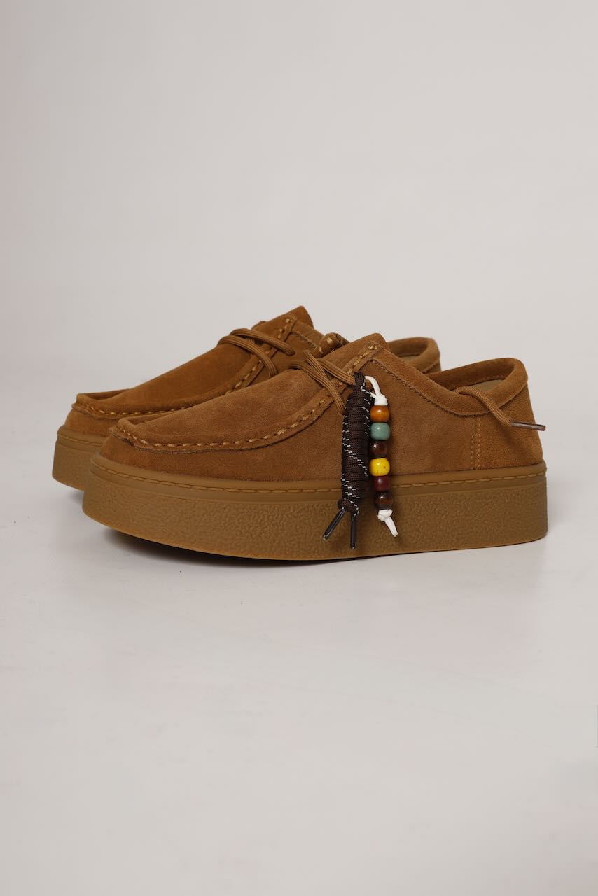 ZAPATO  PLATAFORMA EN CAMEL MALADETA-260
