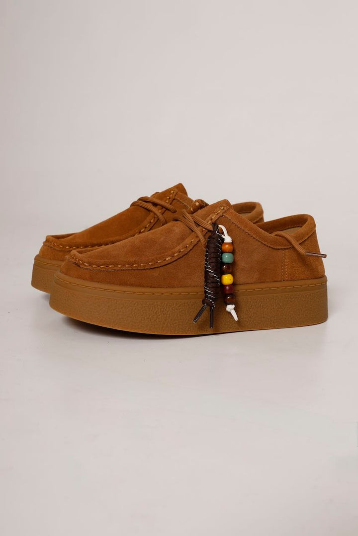 ZAPATO  PLATAFORMA EN CAMEL MALADETA-260
