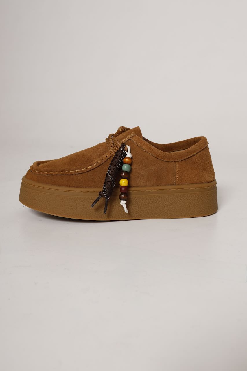 ZAPATO  PLATAFORMA EN CAMEL MALADETA-260