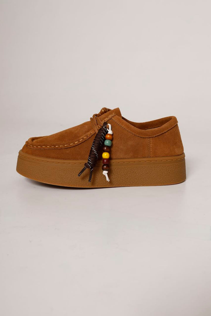 ZAPATO  PLATAFORMA EN CAMEL MALADETA-260