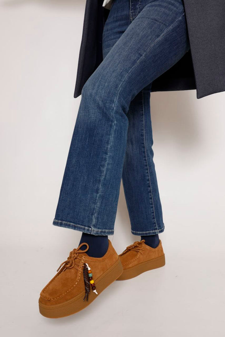 ZAPATO  PLATAFORMA EN CAMEL MALADETA-260