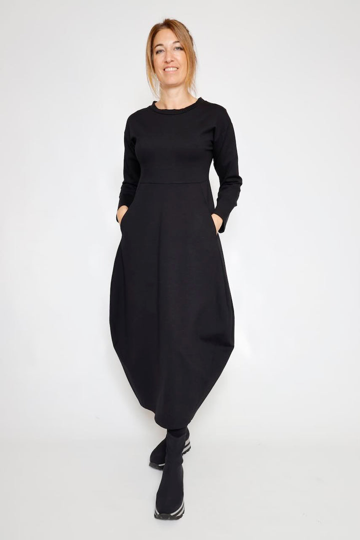 VESTIDO A25AP701-NEGRO