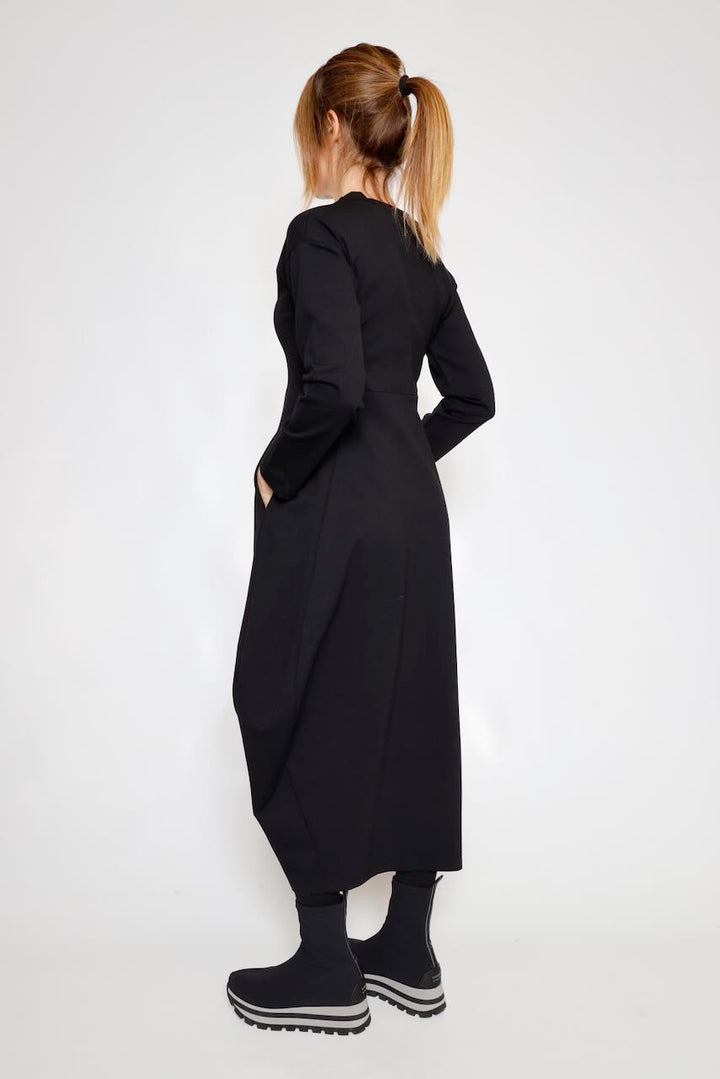 VESTIDO A25AP701-NEGRO