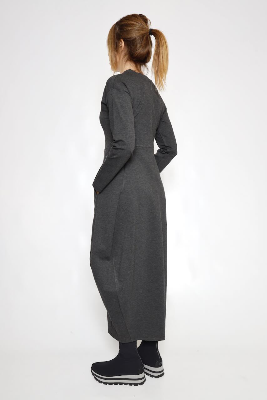 VESTIDO A25AP701-ANTRACITA