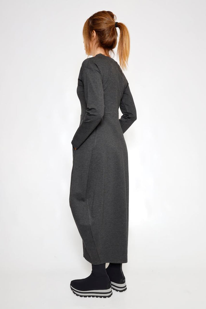 VESTIDO A25AP701-ANTRACITA