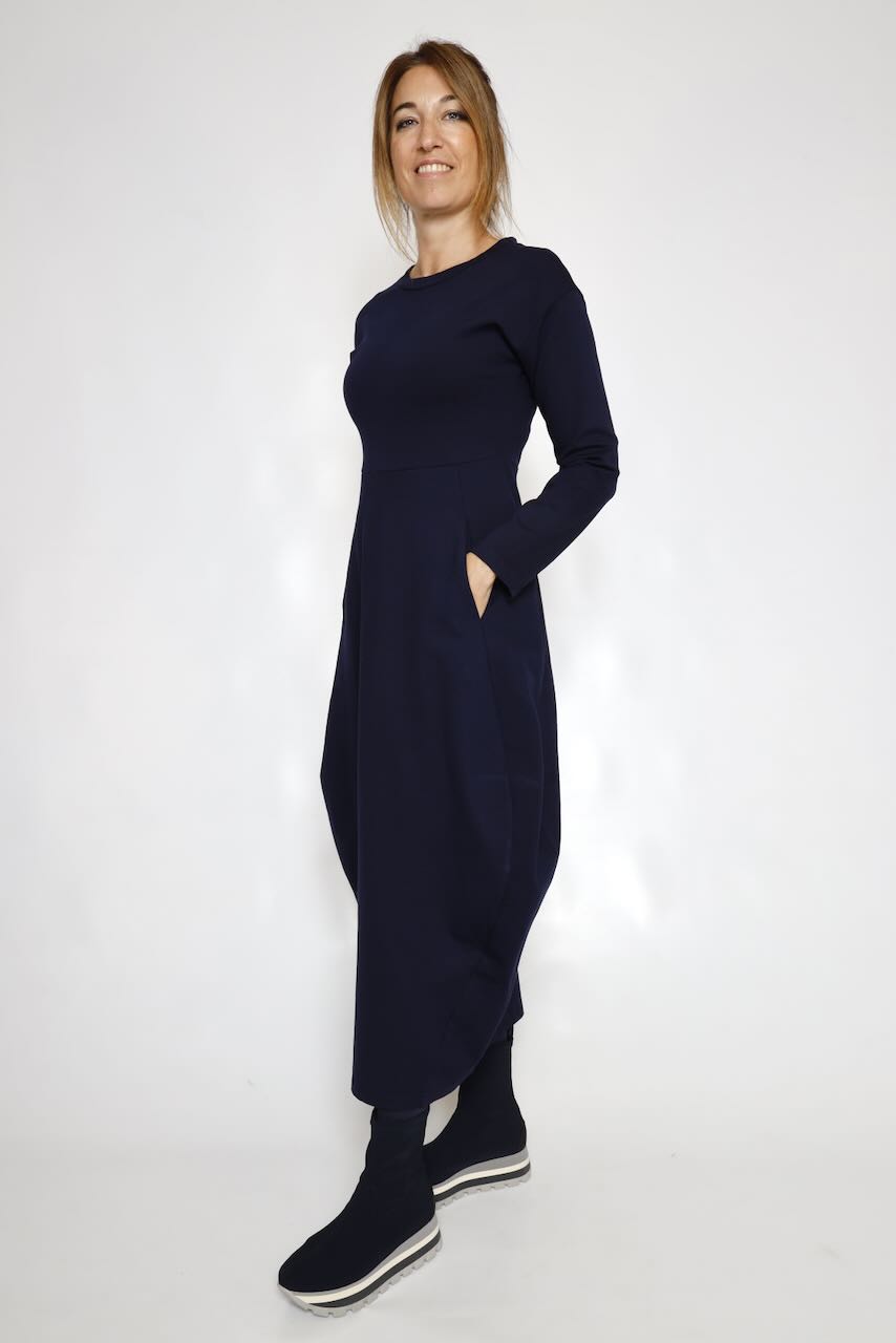 VESTIDO A25AP701-MARINO