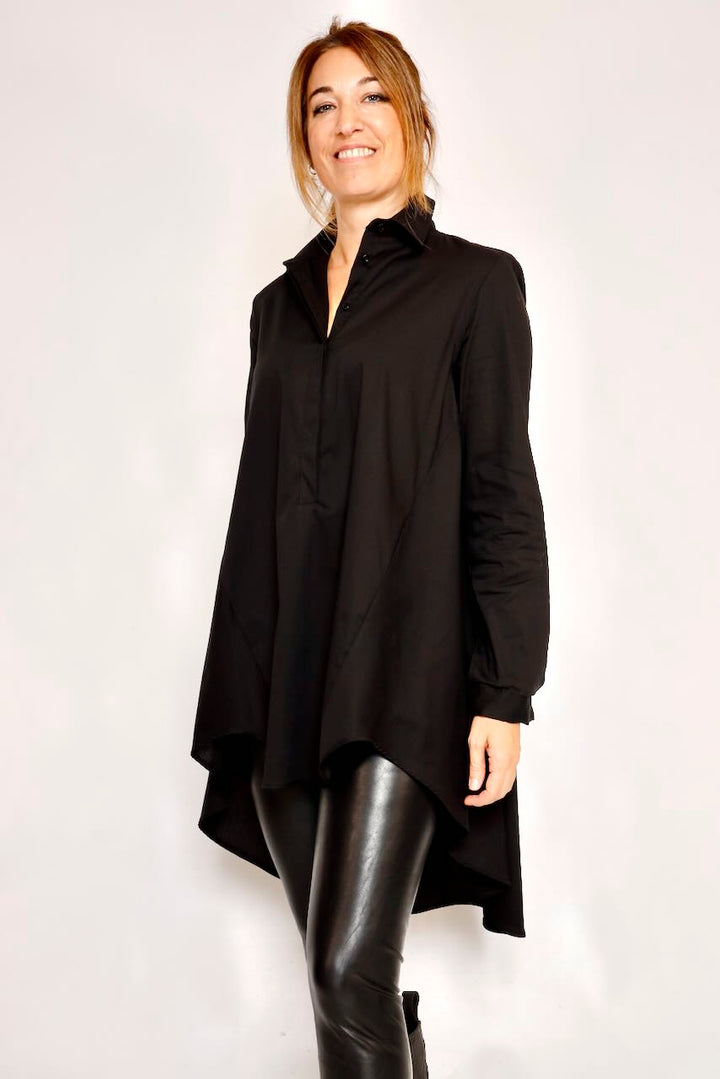 CAMISA LARGA CED3FDK-NEGRO