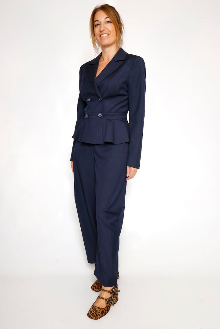 CHAQUETA RAYA DIPLOMÁTICA WJ1005W459D4