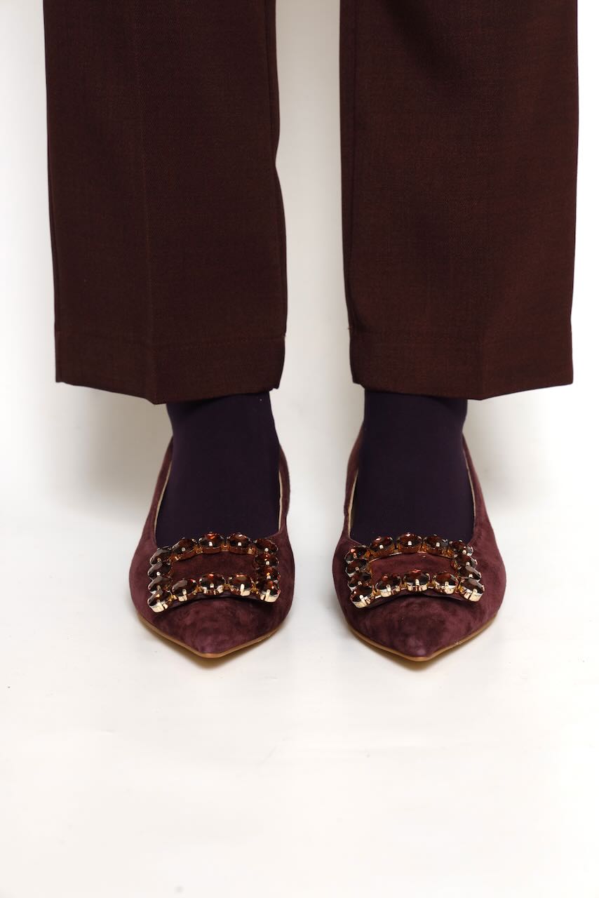 ZAPATO ANTE BURDEOS I260181
