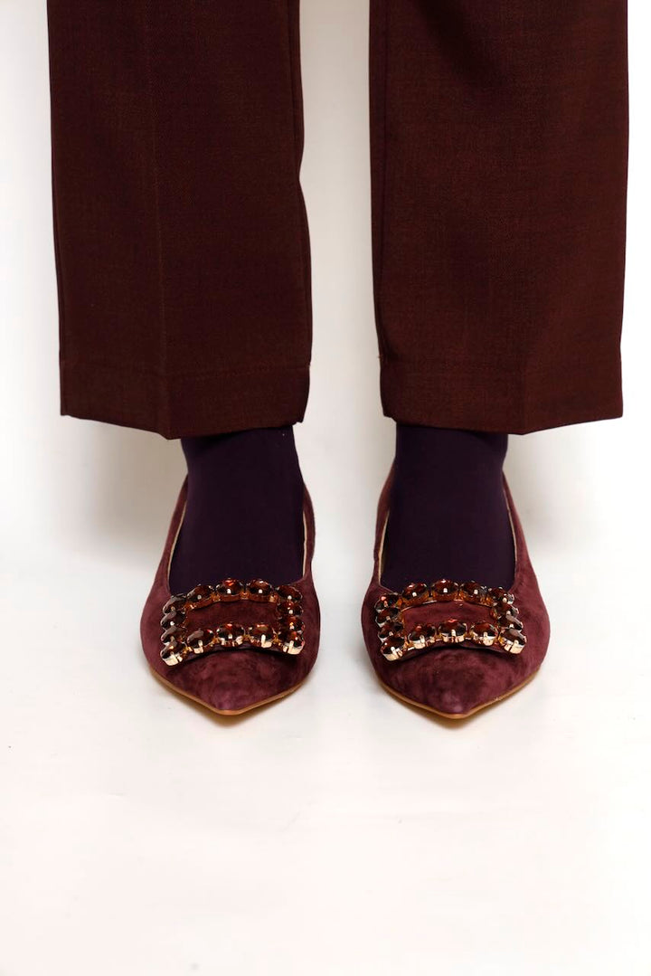 ZAPATO ANTE BURDEOS I260181