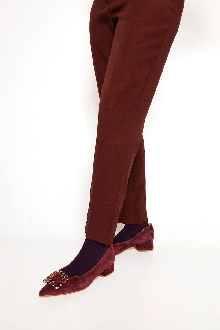 ZAPATO ANTE BURDEOS I260181