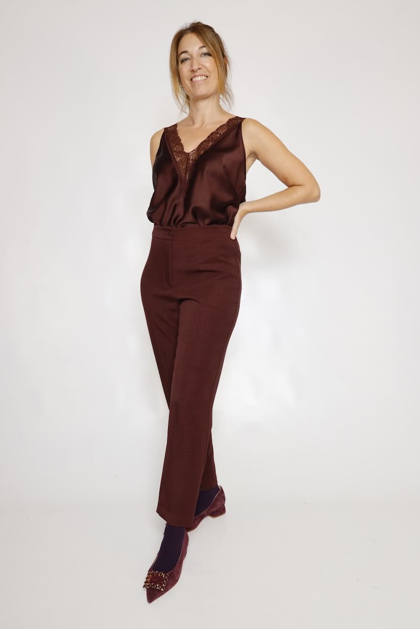TOP LENCERO CHOCOLATE RHC2MBA