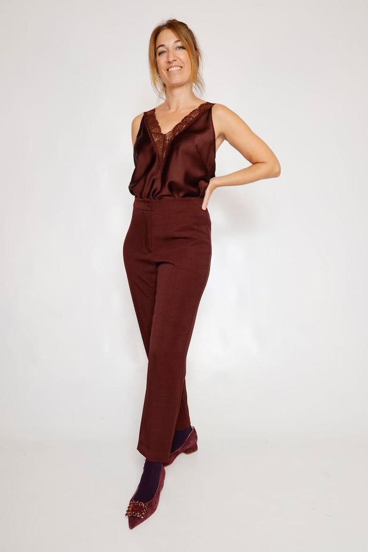 TOP LENCERO CHOCOLATE RHC2MBA