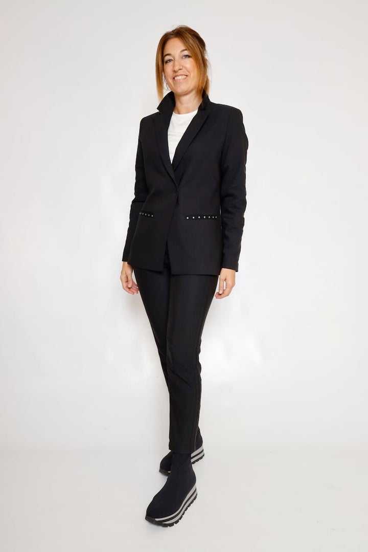 CHAQUETA BERNIE POLYNEO-NEGRO