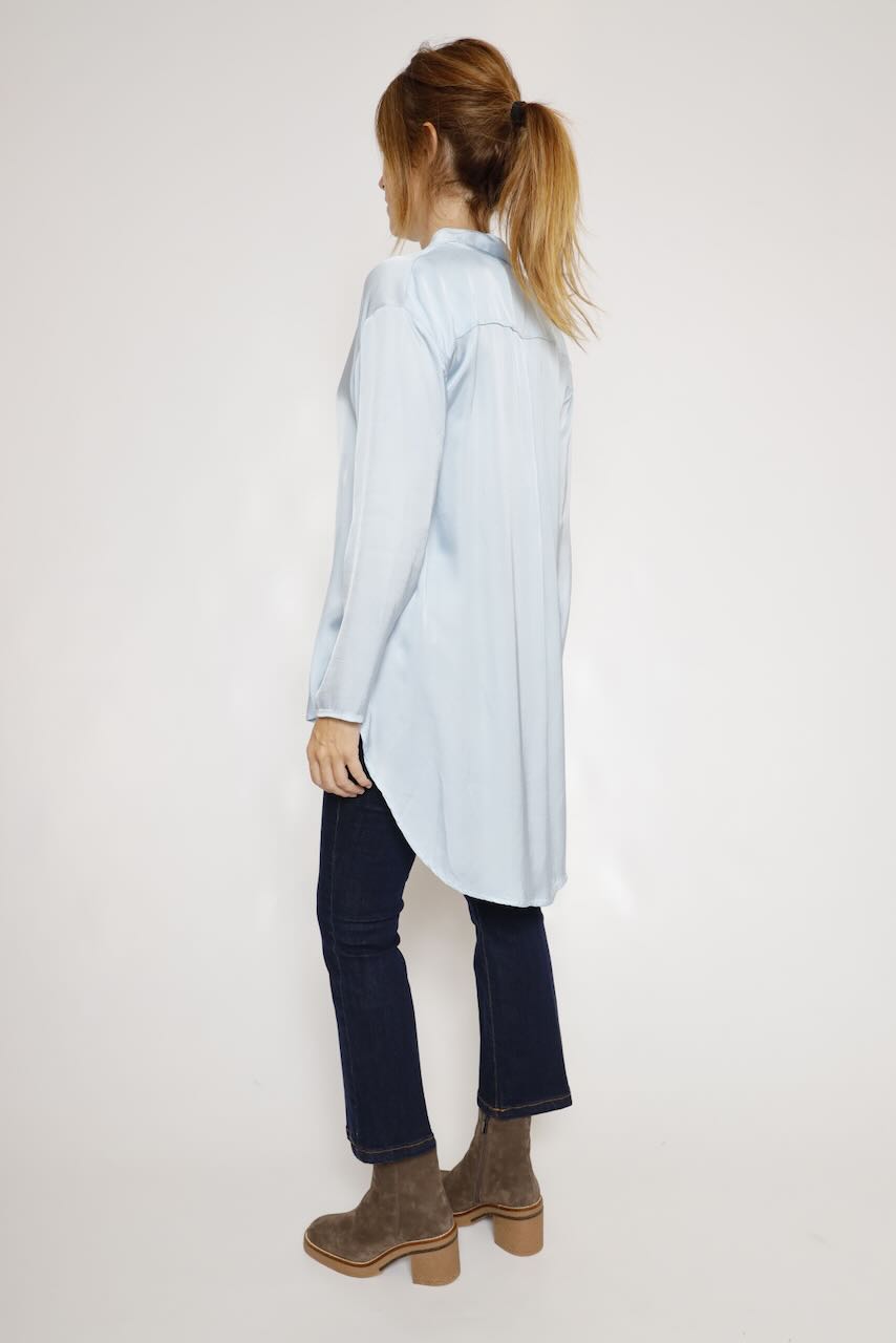 CAMISA P25AN126-CELESTE