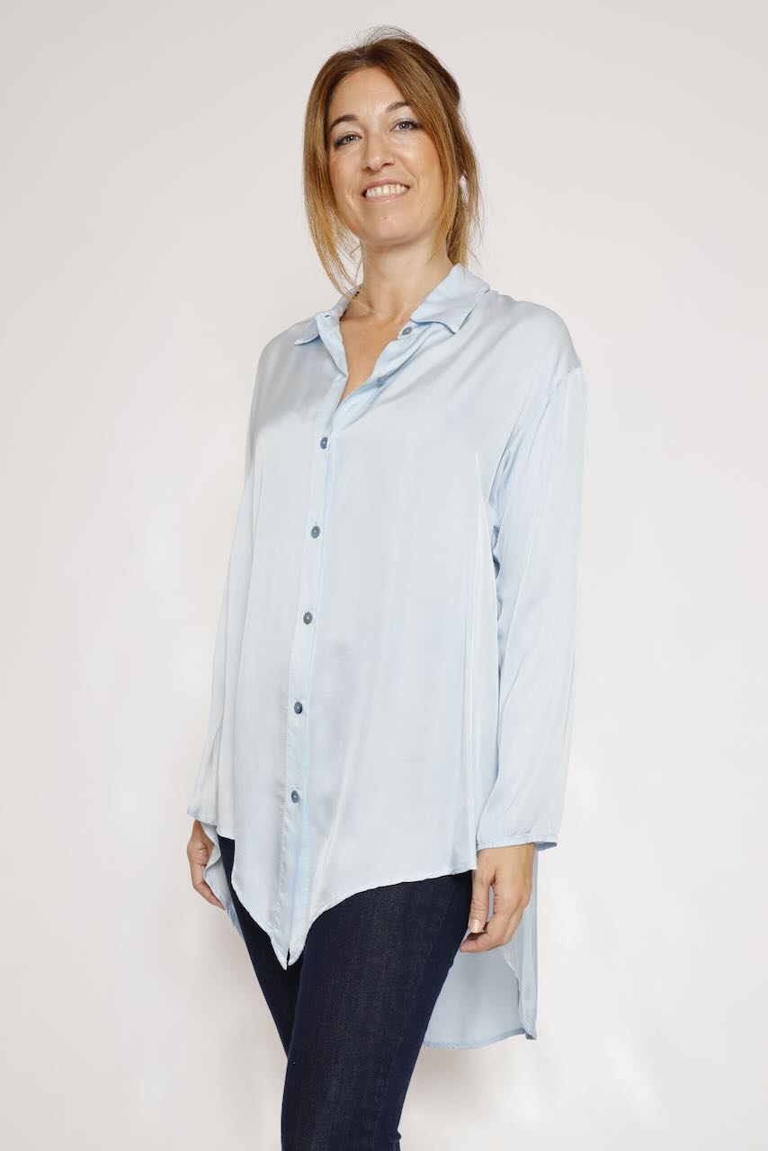 CAMISA P25AN126-CELESTE
