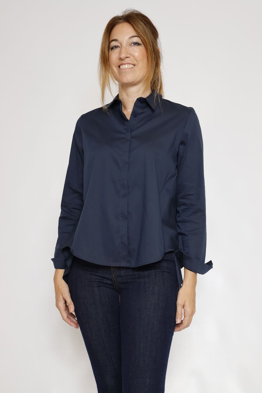 CAMISA CORTA CED4FDK-MARINO