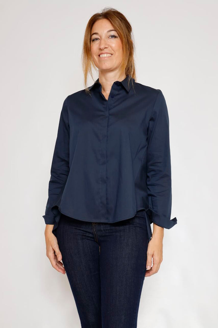 CAMISA CORTA CED4FDK-MARINO
