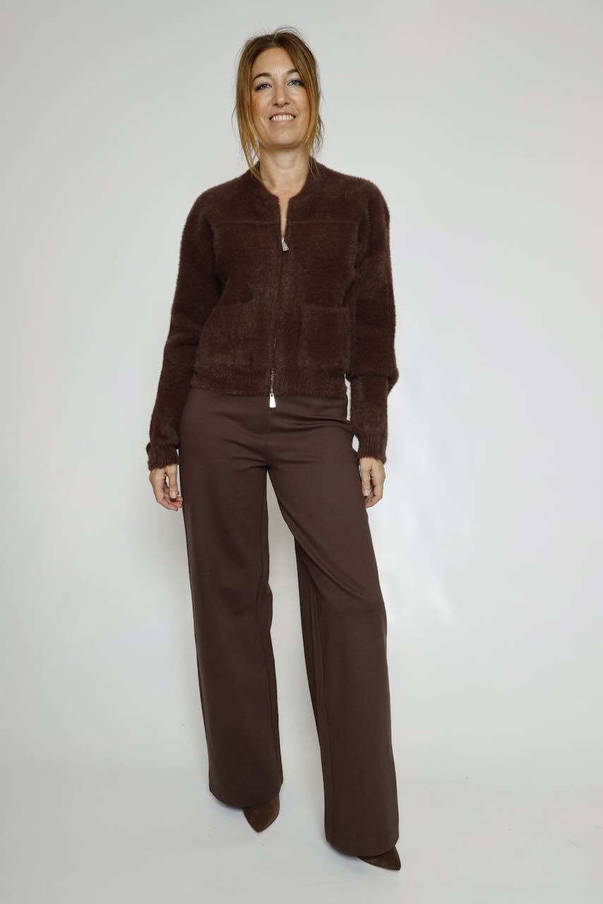 CACHAQUETA CORTA SUAVE MARRON BENTO.5002612