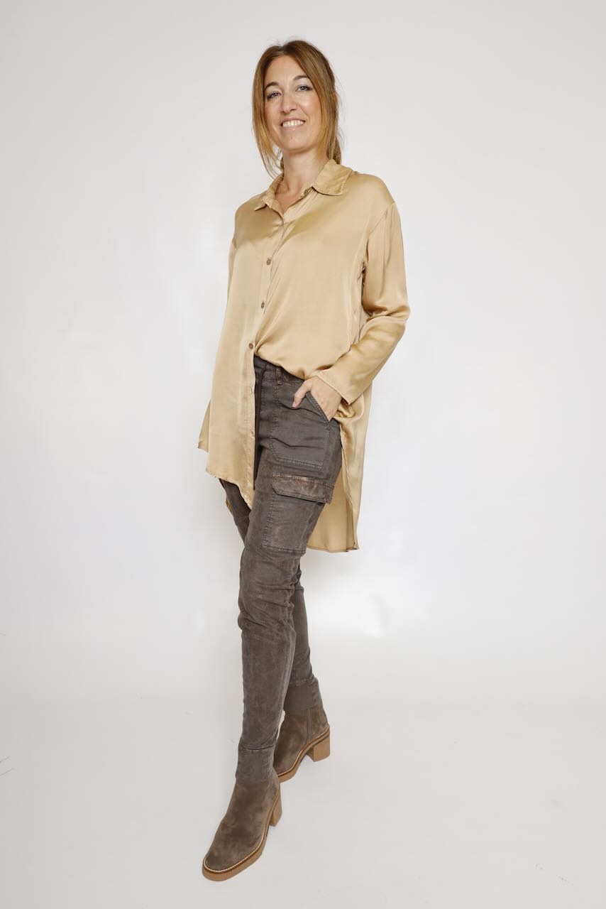 CAMISA P25AN126-CAMEL