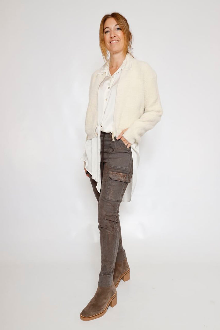 CHAQUETA CORTA SUAVE LATTE BENTO.5002612