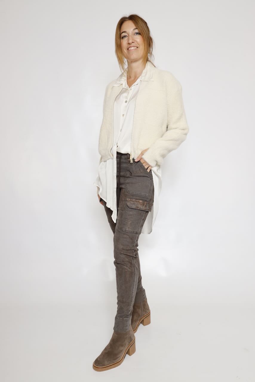 CHAQUETA CORTA SUAVE LATTE BENTO.5002612