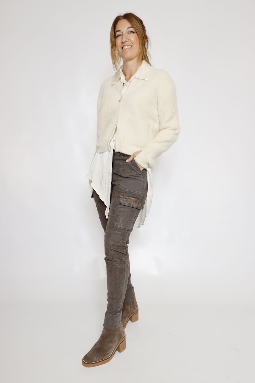 CHAQUETA CORTA SUAVE LATTE BENTO.5002612