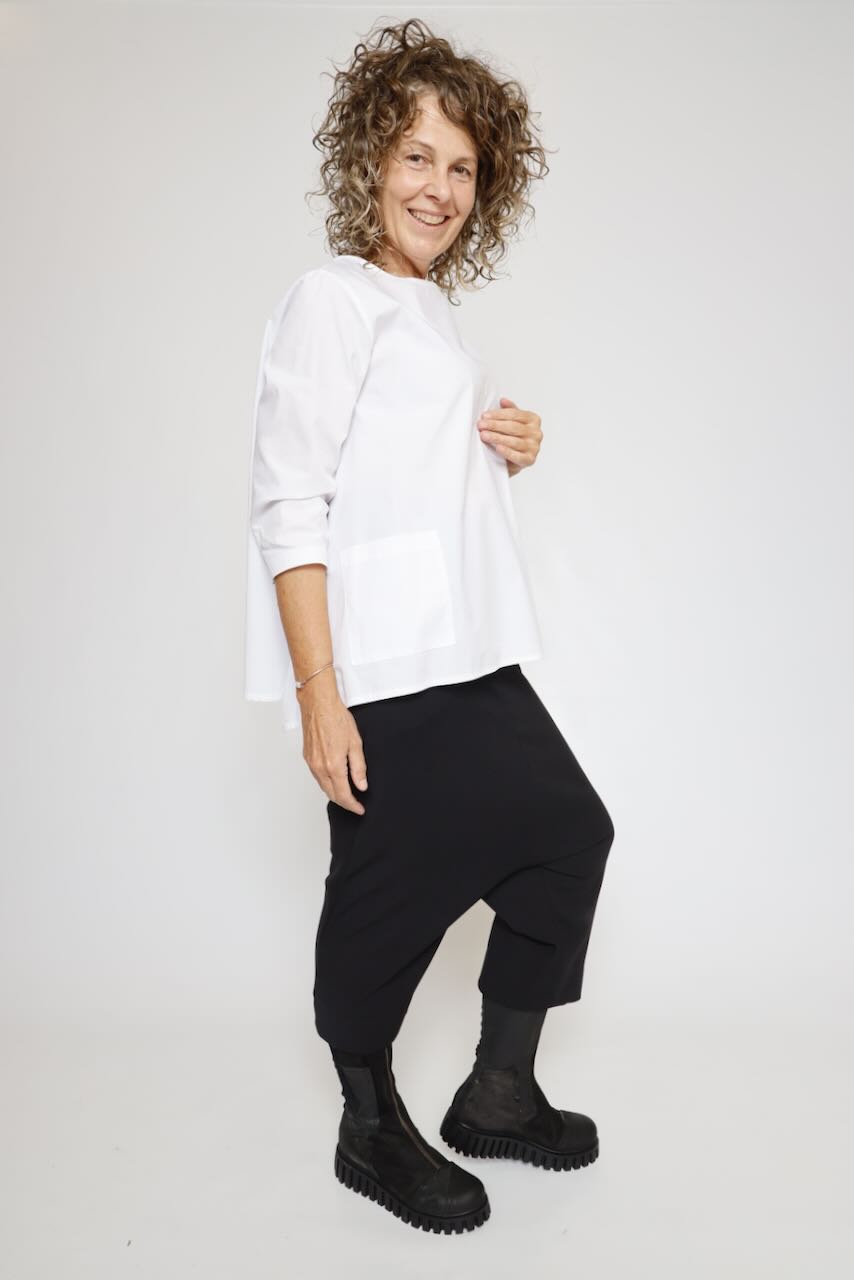 BLUSA ASIMETRICA BLANCA 312610108
