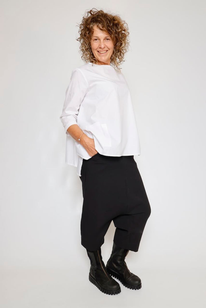 BLUSA ASIMETRICA BLANCA 312610108