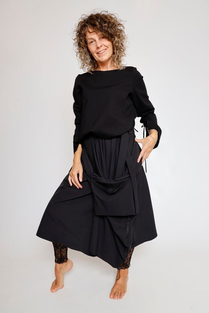 FALDA PANTALÓN NEGRO J.ZIGO