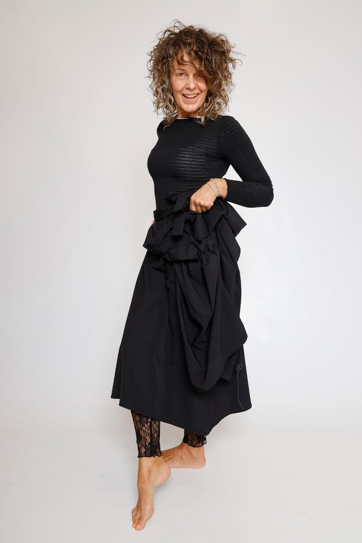 FALDA PANTALÓN NEGRO J.ZIGO