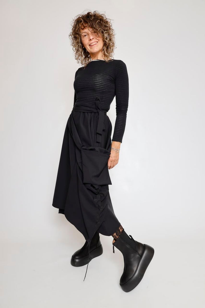 FALDA PANTALÓN NEGRO J.ZIGO