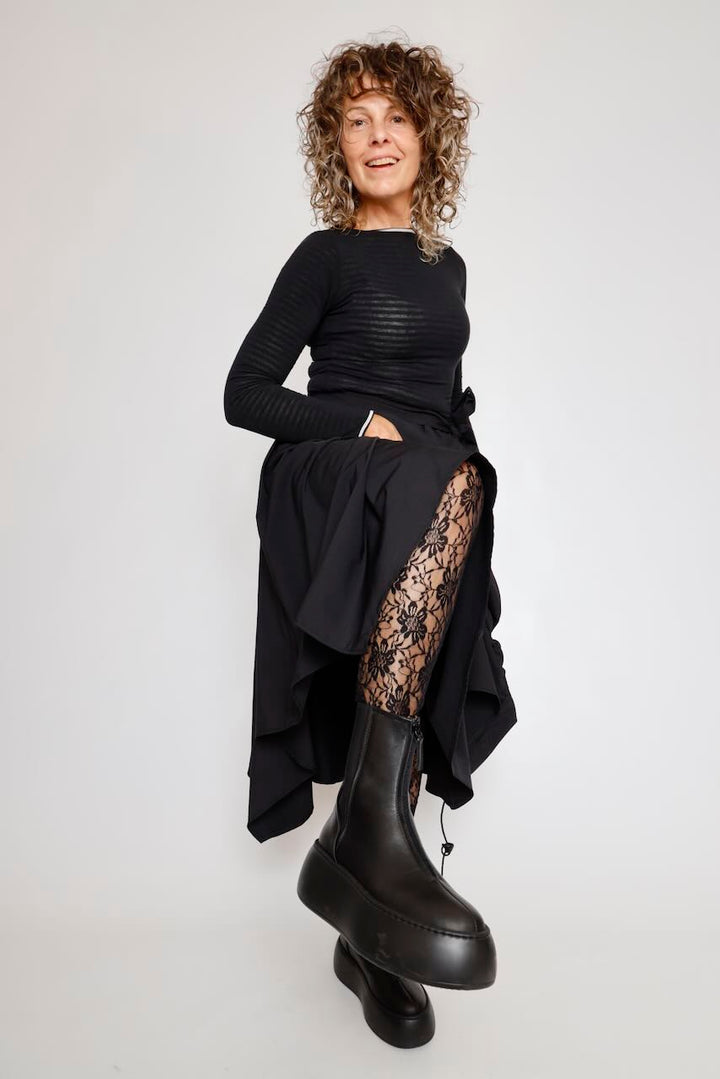 FALDA PANTALÓN NEGRO J.ZIGO