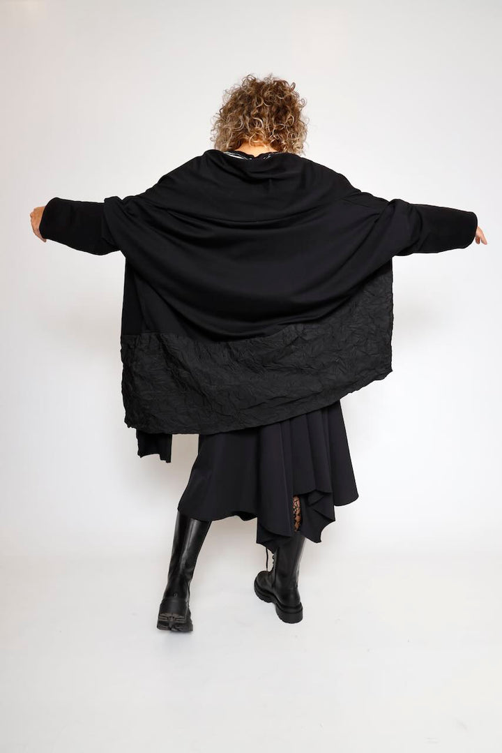 CHAQUETA OVERSIZE NEGRA J.AURELIUS