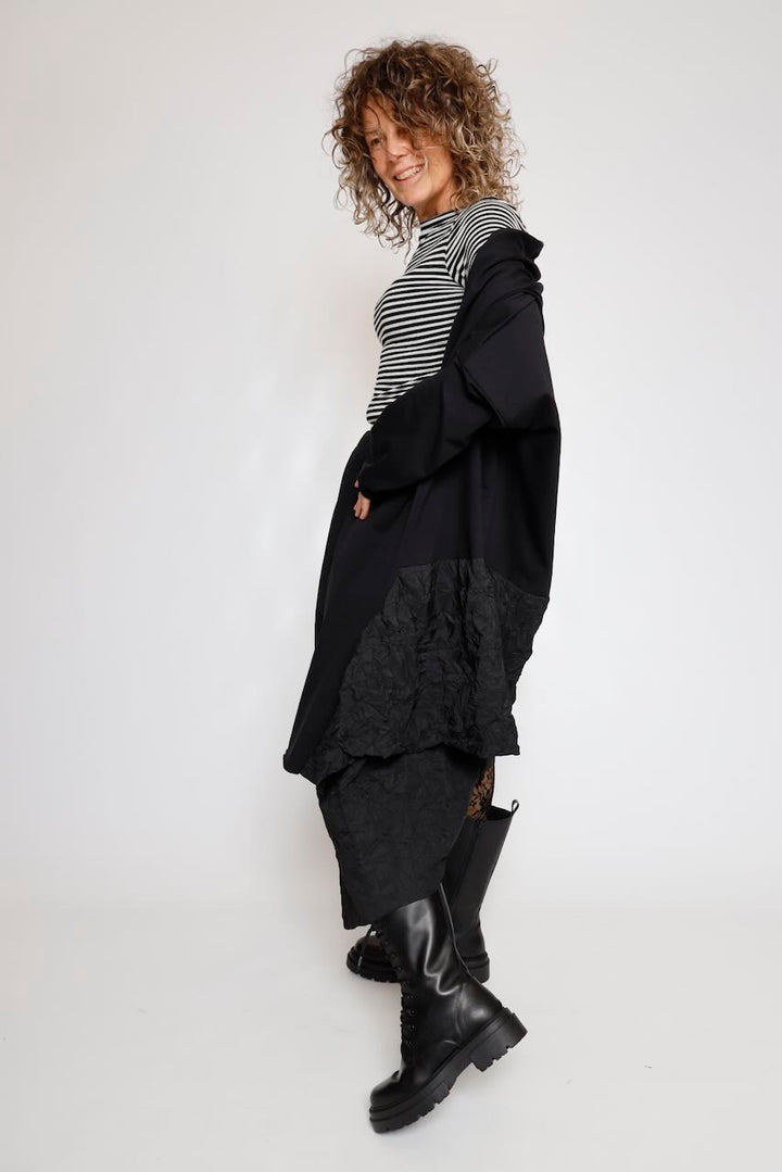 CHAQUETA OVERSIZE NEGRA J.AURELIUS