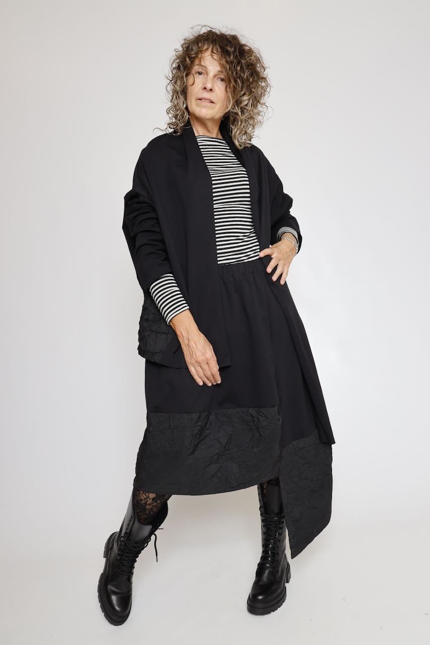 CHAQUETA OVERSIZE NEGRA J.AURELIUS