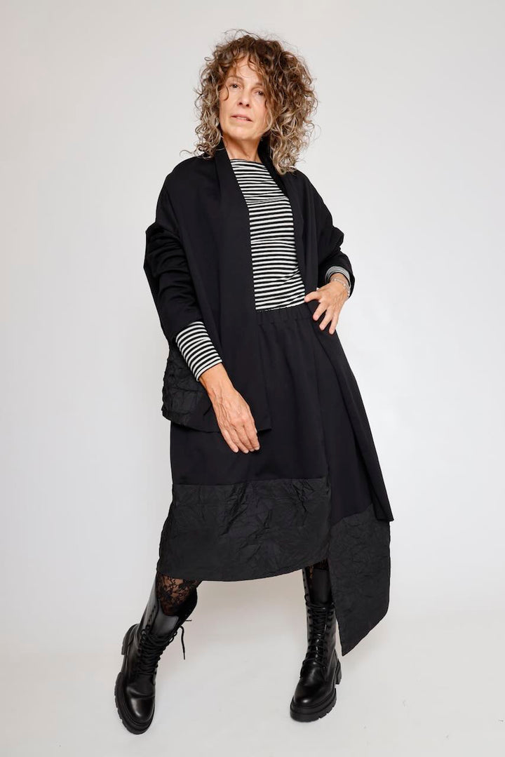 CHAQUETA OVERSIZE NEGRA J.AURELIUS