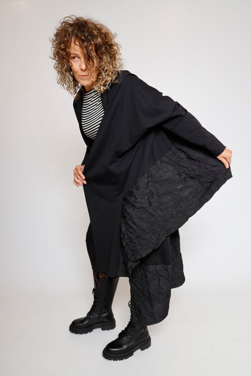 CHAQUETA OVERSIZE NEGRA J.AURELIUS