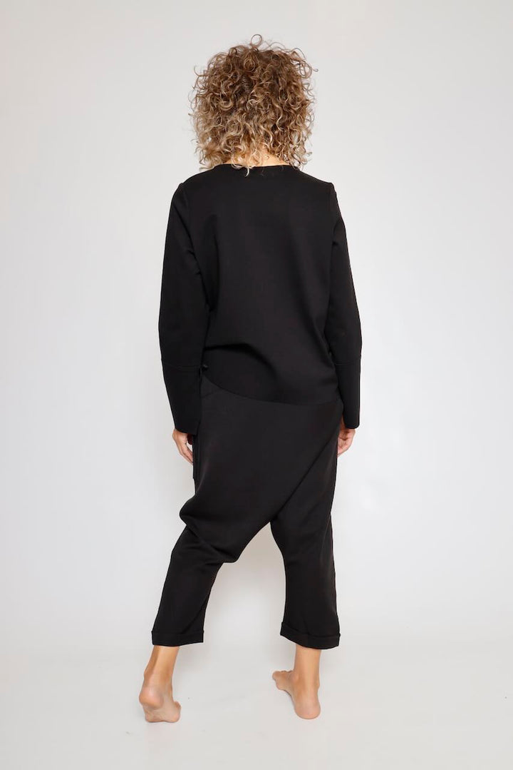 PANTALON NEGRO TIRO CAIDO ORIME