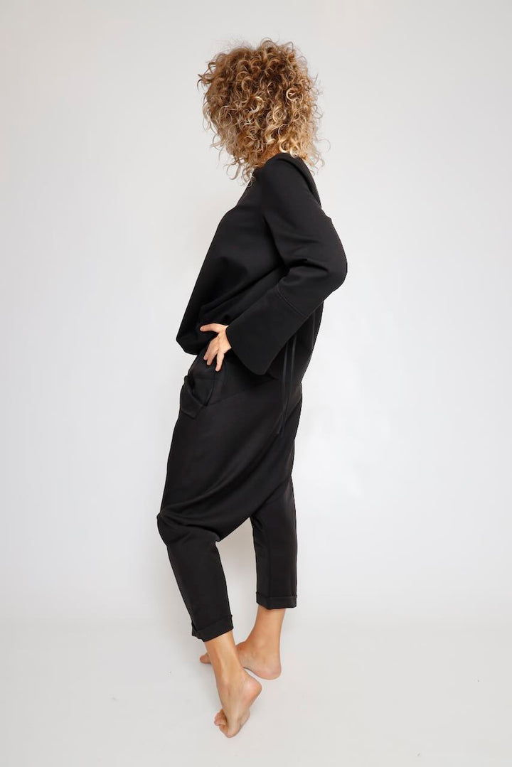 PANTALON NEGRO TIRO CAIDO ORIME