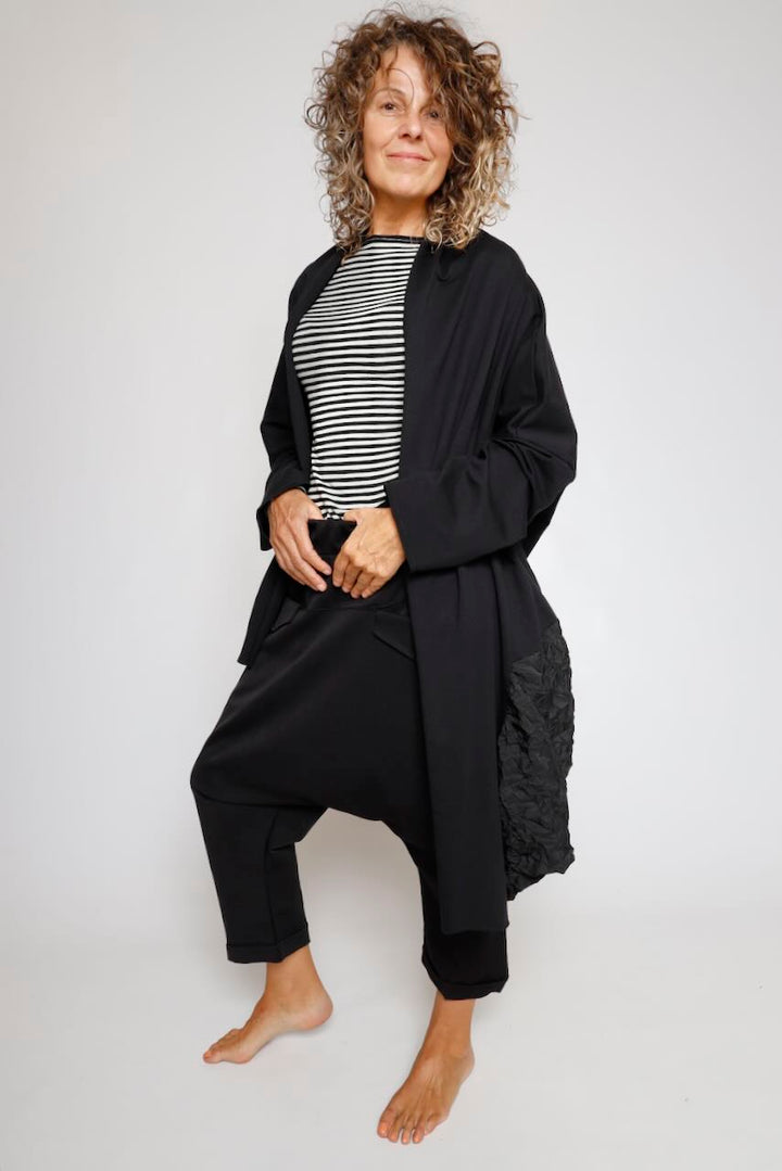 PANTALON NEGRO TIRO CAIDO ORIME